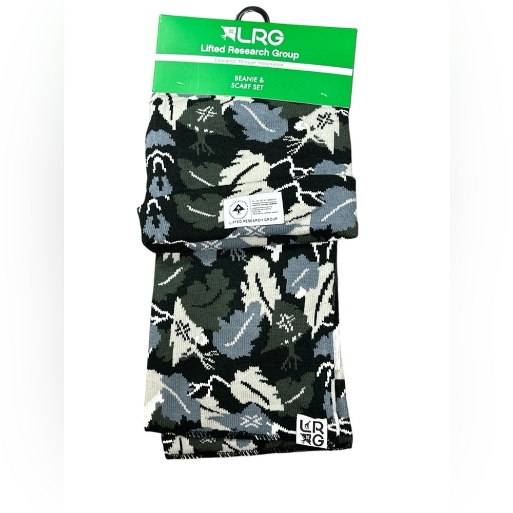 LRG Beanie & Scarf Set - Camouflage
